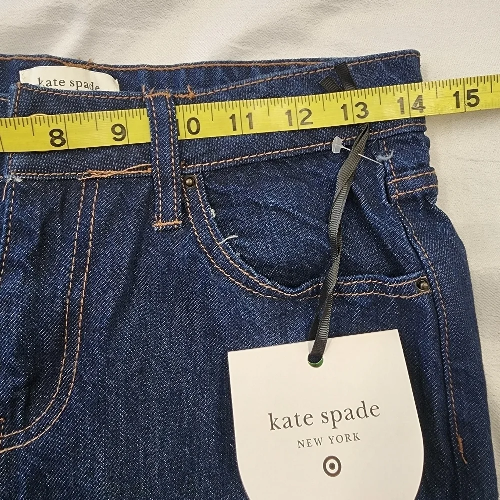 Kate Spade New York x Target Wide Leg Cropped Jeans ANWT Size Various - Picture 3 of 12